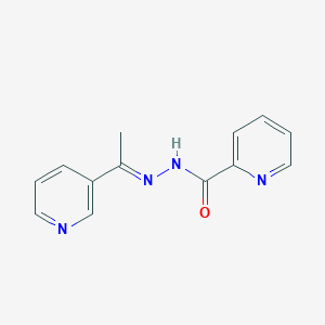 N'-[(1E)-1-(Pyridin-3-YL)ethylidene]pyridine-2-carbohydrazide