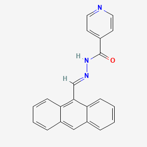 N'-(9-anthrylmethylene)isonicotinohydrazide