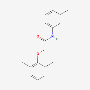 2-(2,6-dimethylphenoxy)-N-(3-methylphenyl)acetamide