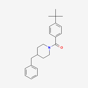 (4-Benzylpiperidin-1-yl)(4-tert-butylphenyl)methanone