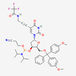 molecular formula C44H49F3N5O9P B1167949 5-TFA-ap-dU phosphoramidite CAS No. 120016-98-0