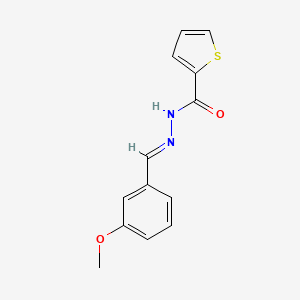 N'-(3-methoxybenzylidene)-2-thiophenecarbohydrazide