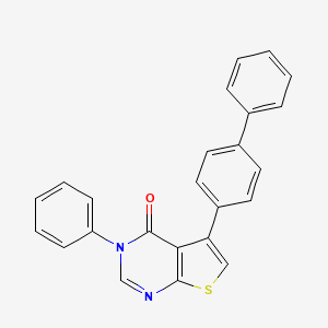 5-(biphenyl-4-yl)-3-phenylthieno[2,3-d]pyrimidin-4(3H)-one