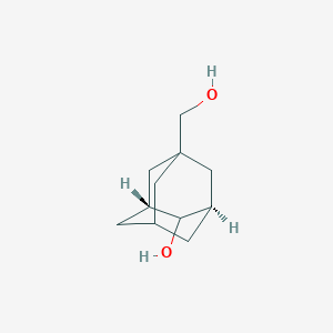 molecular formula C10H13BrN2O3 B1168039 (1R,3R)-5-(hydroxymethyl)adamantan-2-ol CAS No. 1338245-58-1