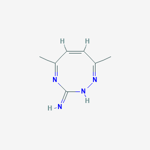 1,2,4-Triazocine,3-amino-5,8-dimethyl-