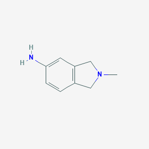 B116821 2-Methylisoindolin-5-amine CAS No. 158944-67-3