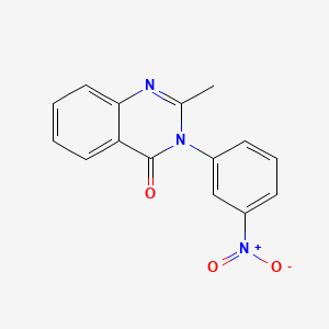 2-Methyl-3-(3-nitro-phenyl)-3H-quinazolin-4-one