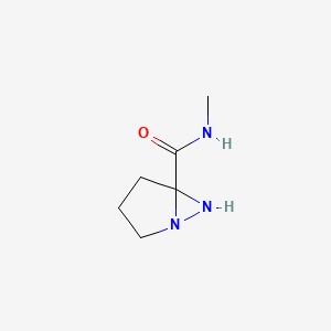molecular formula C6H11N3O B1168243 N-Methyl-1,6-diazabicyclo(3.1.0)hexane-5-carboxamide CAS No. 111265-51-1