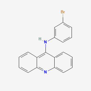 molecular formula C19H13BrN2 B11682506 N-(3-bromophenyl)acridin-9-amine 