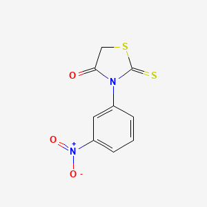 3-(3-Nitrophenyl)-2-sulfanylidene-1,3-thiazolidin-4-one