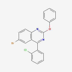 6-Bromo-4-(2-chlorophenyl)-2-phenoxyquinazoline