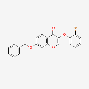 7-(benzyloxy)-3-(2-bromophenoxy)-4H-chromen-4-one