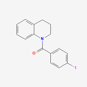 (3,4-Dihydro-2H-quinolin-1-yl)-(4-iodo-phenyl)-methanone