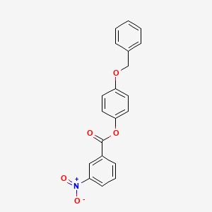 4-(Benzyloxy)phenyl 3-nitrobenzoate