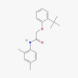 2-(2-tert-butylphenoxy)-N-(2,4-dimethylphenyl)acetamide