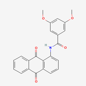 N-(9,10-dioxo-9,10-dihydroanthracen-1-yl)-3,5-dimethoxybenzamide