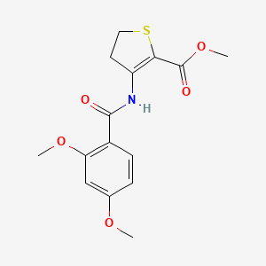 Methyl 3-(2,4-dimethoxybenzamido)-4,5-dihydrothiophene-2-carboxylate