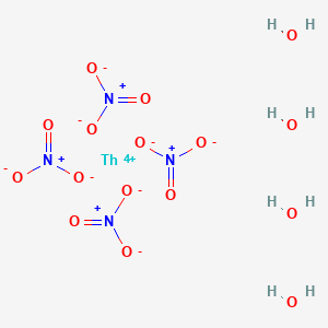 molecular formula C14H16BrNO4 B1168449 Thorium nitrate tetrahydrate CAS No. 110140-69-7