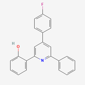 2-[4-(4-Fluorophenyl)-6-phenylpyridin-2-yl]phenol