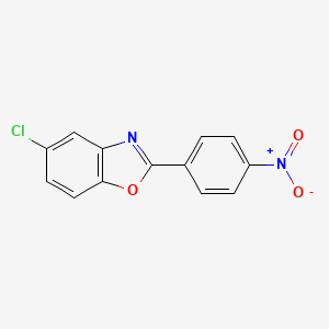 5-Chloro-2-(4-nitrophenyl)-1,3-benzoxazole