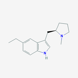 5-ethyl-3-[[(2R)-1-methylpyrrolidin-2-yl]methyl]-1H-indole