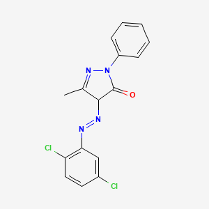 4-[(2,5-Dichlorophenyl)azo]-2,4-dihydro-5-methyl-2-phenyl-3H-pyrazol-3-one