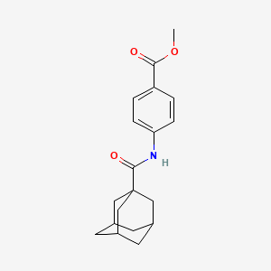 4-[(Adamantane-1-carbonyl)-amino]-benzoic acid methyl ester