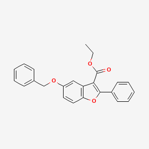 Ethyl 5-(benzyloxy)-2-phenyl-1-benzofuran-3-carboxylate