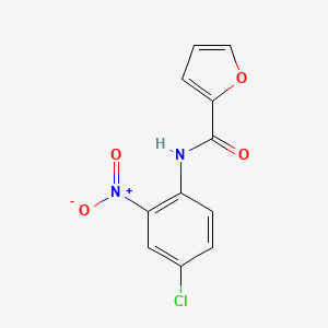 N-(4-chloro-2-nitrophenyl)furan-2-carboxamide