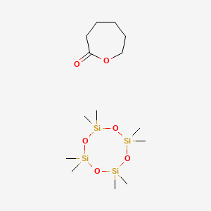 Caprolactone-dimethylsiloxane-caprolactone block polymer, hydroxyl terminated