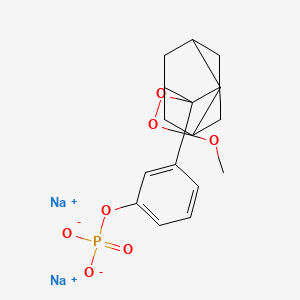 molecular formula C6H9NO4 B1168545 Adamantylmethoxyphosphorylphenyldioxetane CAS No. 124951-96-8