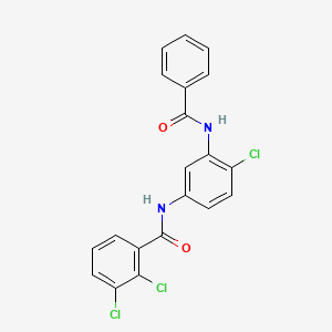 N-(3-benzamido-4-chlorophenyl)-2,3-dichlorobenzamide