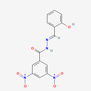 N'-(2-Hydroxybenzylidene)-3,5-dinitrobenzohydrazide