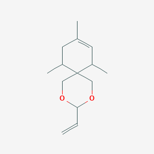 3-Ethenyl-7,9,11-trimethyl-2,4-dioxaspiro[5.5]undec-8-ene