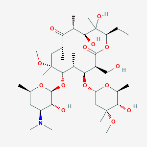 molecular formula C15H23NO4 B1168597 Clarithromycin F CAS No. 124412-58-4