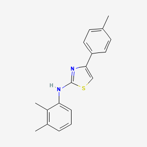 N-(2,3-dimethylphenyl)-4-(4-methylphenyl)-1,3-thiazol-2-amine