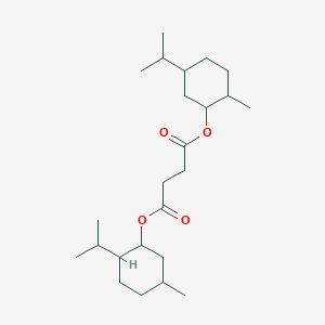 molecular formula C₂₄H₄₂O₄ B116862 (1R)-(-)-Succinato de dimenthilo CAS No. 34212-59-4