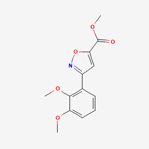 Methyl 3-(2,3-dimethoxyphenyl)-1,2-oxazole-5-carboxylate