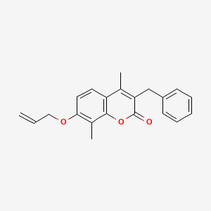 7-(allyloxy)-3-benzyl-4,8-dimethyl-2H-chromen-2-one