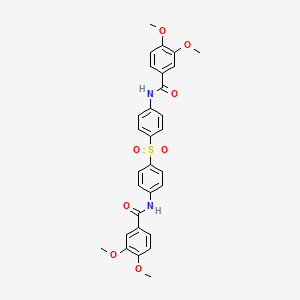 N,N'-(sulfonyldibenzene-4,1-diyl)bis(3,4-dimethoxybenzamide)