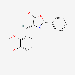 4-(2,3-Dimethoxybenzylidene)-2-phenyl-1,3-oxazol-5(4H)-one