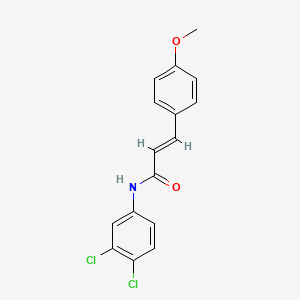 (2E)-N-(3,4-dichlorophenyl)-3-(4-methoxyphenyl)prop-2-enamide