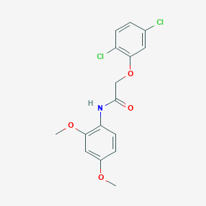 2-(2,5-dichlorophenoxy)-N-(2,4-dimethoxyphenyl)acetamide