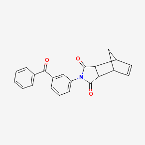 2-[3-(phenylcarbonyl)phenyl]-3a,4,7,7a-tetrahydro-1H-4,7-methanoisoindole-1,3(2H)-dione