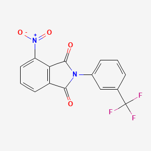 4-Nitro-2-[3-(trifluoromethyl)phenyl]isoindole-1,3-dione