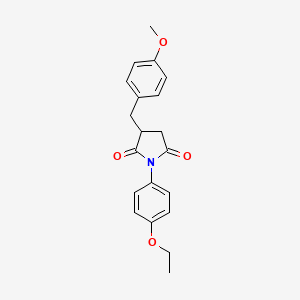 1-(4-Ethoxyphenyl)-3-(4-methoxybenzyl)pyrrolidine-2,5-dione