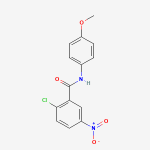 2-chloro-N-(4-methoxyphenyl)-5-nitrobenzamide