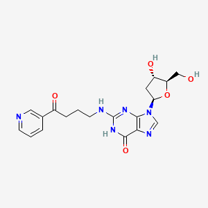 N(2)-(Pyridyloxobutyl)deoxyguanosine