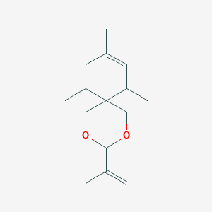 7,9,11-Trimethyl-3-(prop-1-en-2-yl)-2,4-dioxaspiro[5.5]undec-8-ene