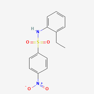 N-(2-ethylphenyl)-4-nitrobenzenesulfonamide